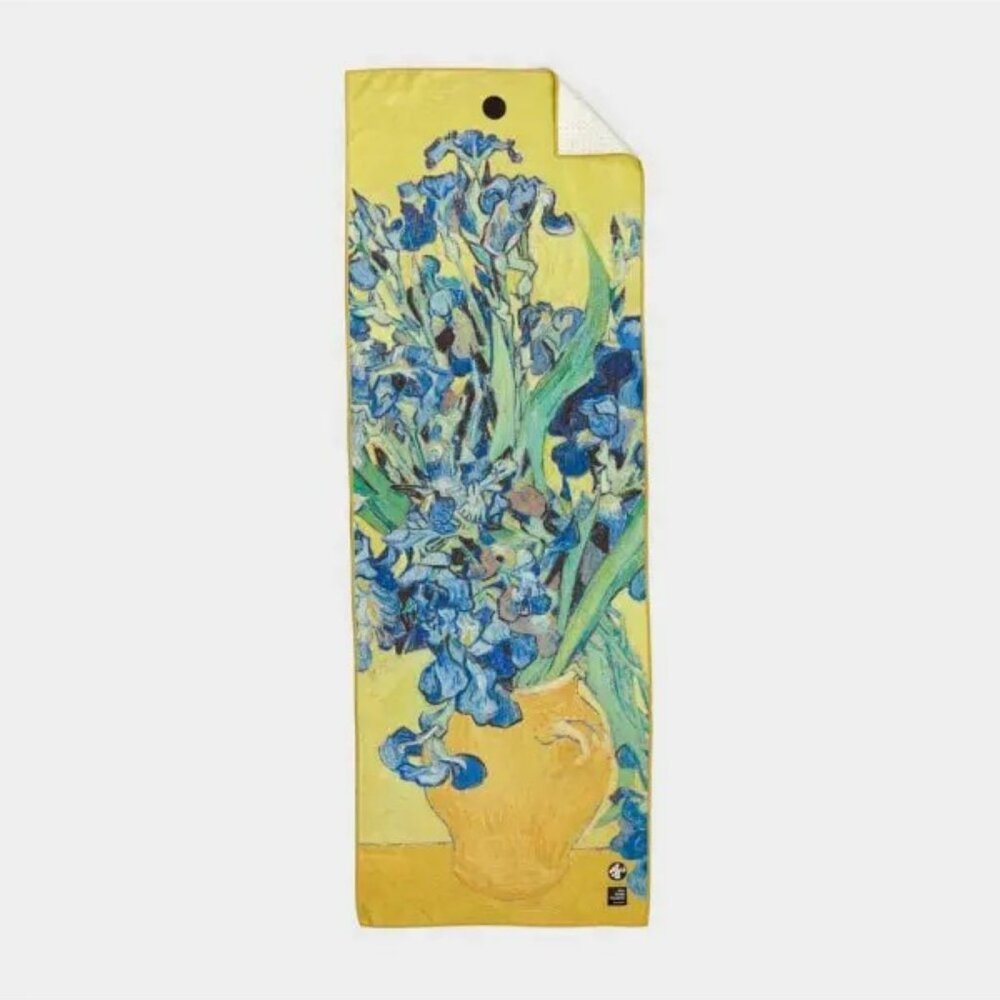 Yogitoes® Hot Yoga Mat Towel van gogh  collaboration Irises